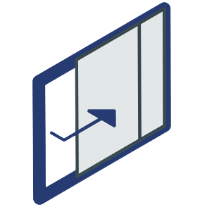 Moustiquaire coulissant