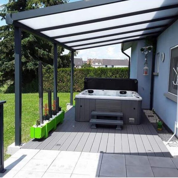 Pergola en alu