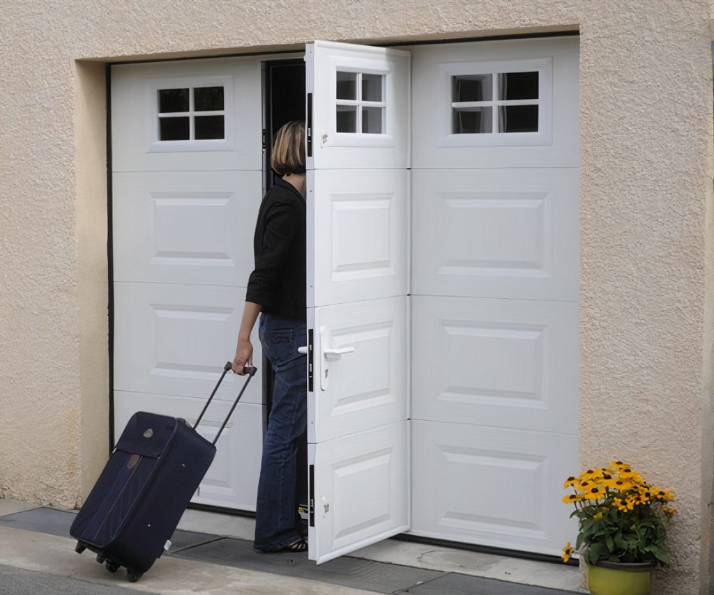 Porte de garage ouvrantes